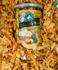 Dừa sấy giòn cao cấp Cocofarm vị Khóm tươi