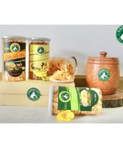 COMBO 3 hộp dừa sấy giòn cao cấp Cocofarm