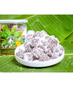 Kẹo Chuối Xiêm phủ dừa Hoa Tuyết Cocofarm 400gram