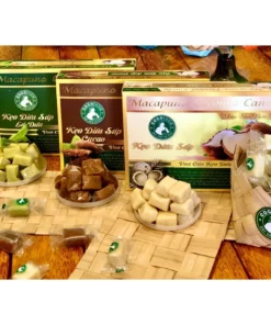 COMBO 3 HỘP KẸO DỪA SÁP THƯỢNG HẠNG COCOFARM