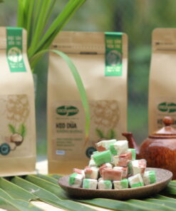 Sửa tiêu đề Kẹo Dừa Không Đường vị Sầu Riêng Cocofarm - Sugar-free coconut candy