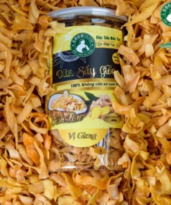Dừa sấy giòn cao cấp Cocofarm vị Gừng