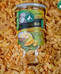 Dừa sấy giòn cao cấp Cocofarm vị Mít