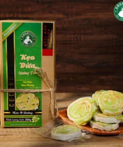 Kẹo dừa Nướng Dứa đậu phộng Cocofarm ít đường