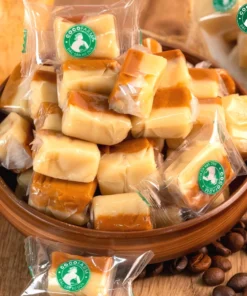 Kẹo dừa Không Đường vị Cà Phê Cocofarm - Sugar-free coconut candy