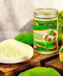 Bột Rau Má Sữa Dừa Cocofarm 200g - Giải nhiệt ngày nắng