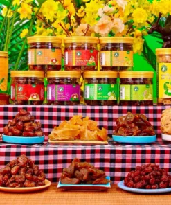 COMBO 9 Hộp Mứt Trái Cây miệt vườn miền Tây sông nước Cocofarm