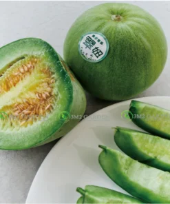 [Hạt giống Đài Loan] Gói 5 Hạt Dưa lê xanh Jade Apple siêu ngọt sai quả chịu nhiệt năng suất