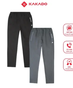 Quần Dài Nam KAKADO Vải Thể Thao Co Giãn, Cạp Chun Năng Động, Thoải Mái Vận Động KDQD2518